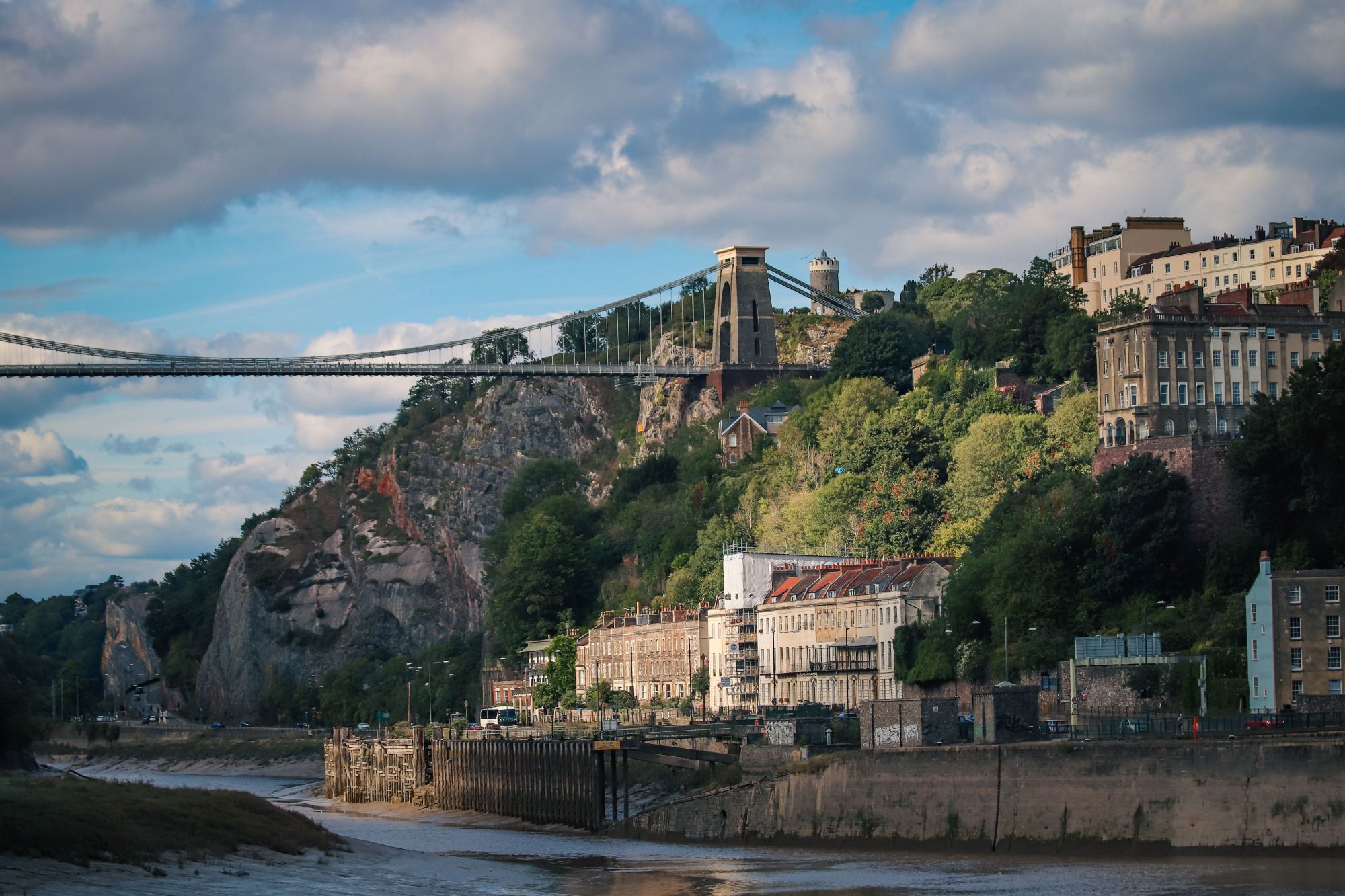Clifton Suspension Bridge in Bristol.