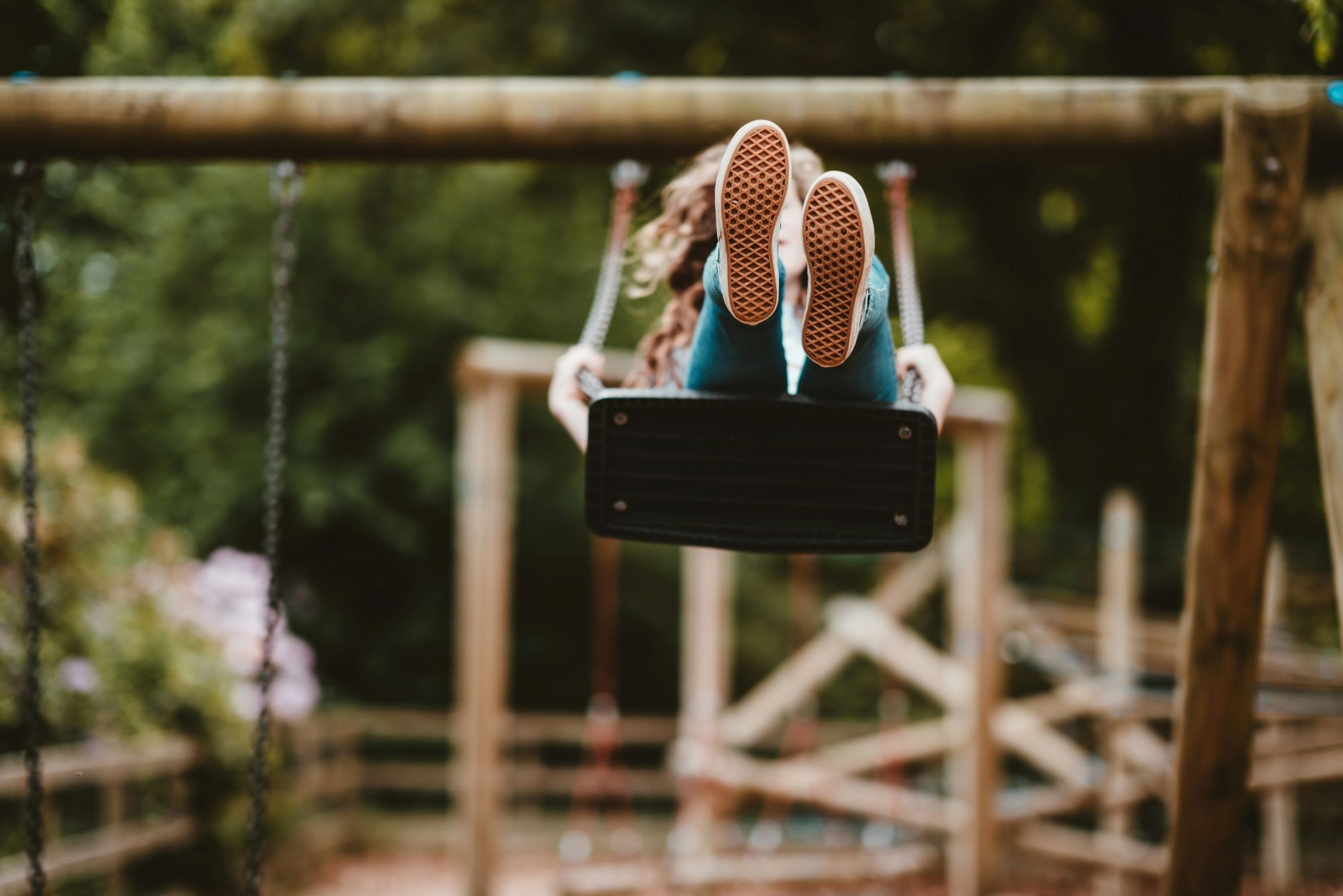 Annie Spratt Child On Swing