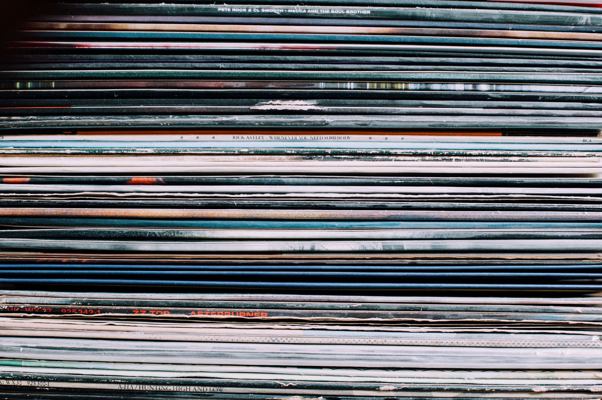 Stacked Vinyls David Grandmougin
